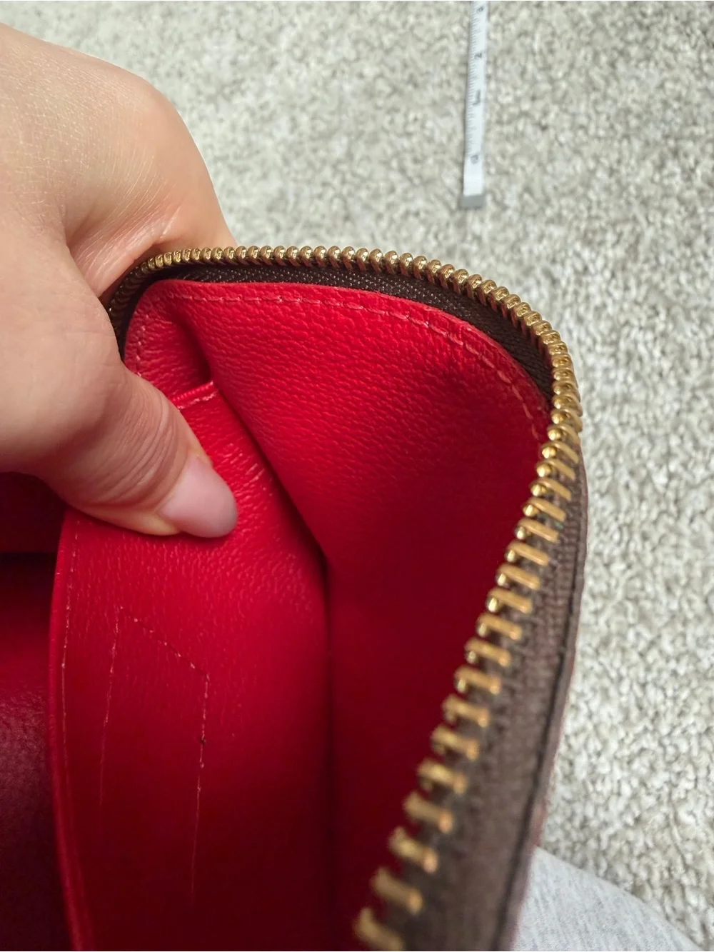 Louis Vuitton Damier Ebene Cosmetic Pouch PM N47516